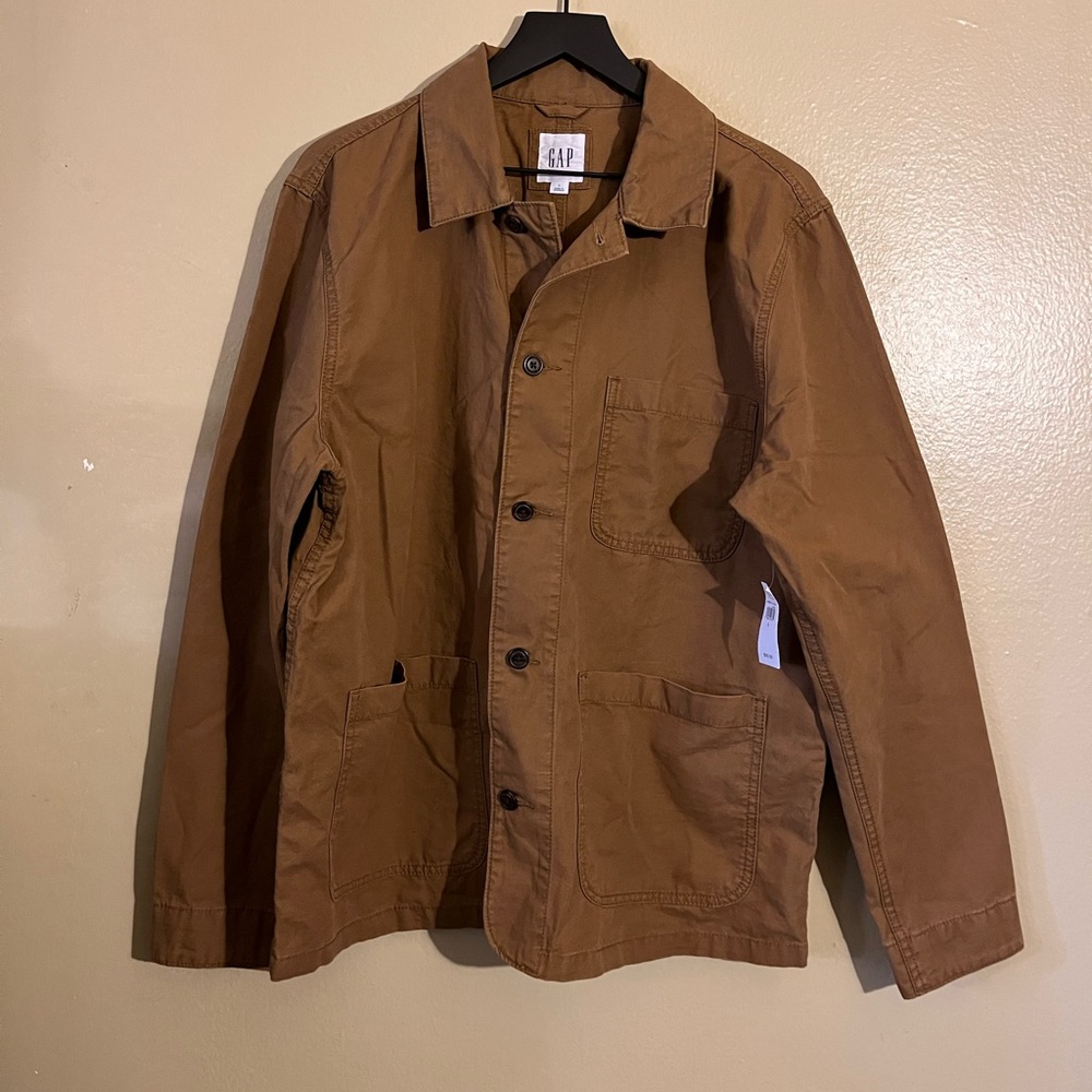 Canvas Chore Coat, Utility Jacket